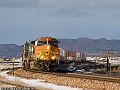 BNSF 4578 at Bluewater, NM in January 2007